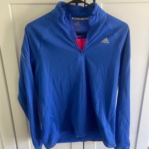 Adidas running quarter zip